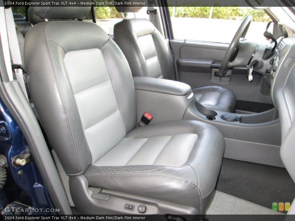 Medium Dark Flint/Dark Flint Interior Front Seat for the 2004 Ford Explorer Sport Trac XLT 4x4 #89666682