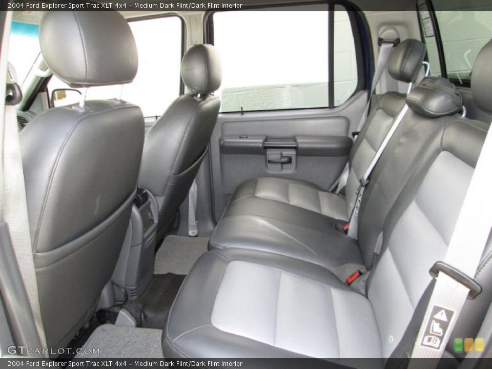 Medium Dark Flint/Dark Flint Interior Rear Seat for the 2004 Ford Explorer Sport Trac XLT 4x4 #89666751