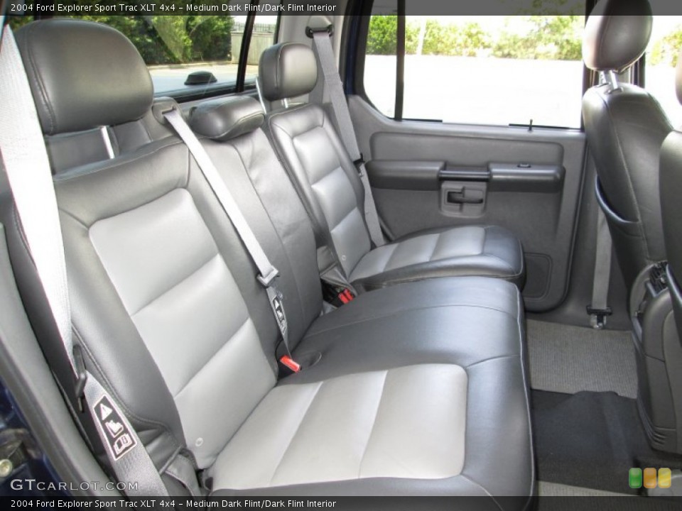 Medium Dark Flint/Dark Flint Interior Rear Seat for the 2004 Ford Explorer Sport Trac XLT 4x4 #89666775