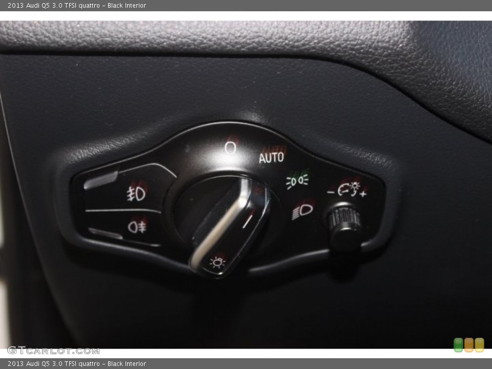 Black Interior Controls for the 2013 Audi Q5 3.0 TFSI quattro #89667042