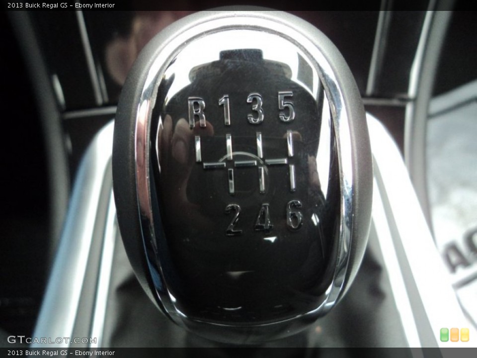 Ebony Interior Transmission for the 2013 Buick Regal GS #89667168