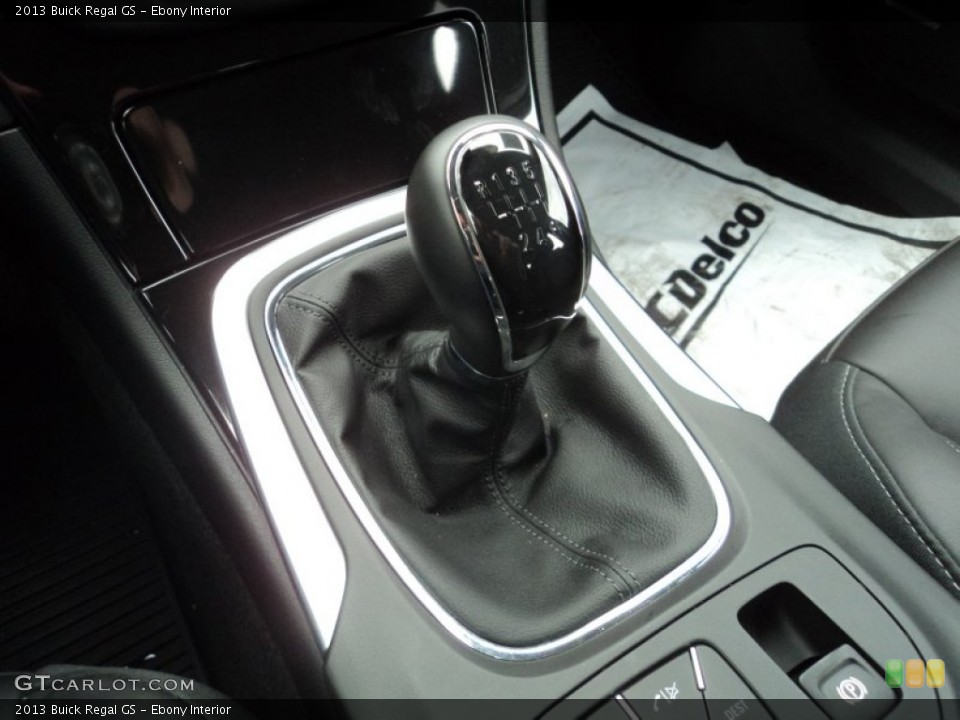 Ebony Interior Transmission for the 2013 Buick Regal GS #89667195