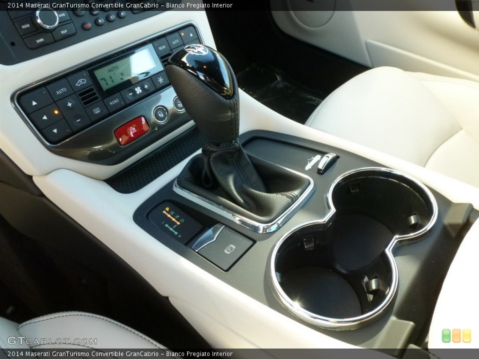 Bianco Pregiato Interior Transmission for the 2014 Maserati GranTurismo Convertible GranCabrio #89670894