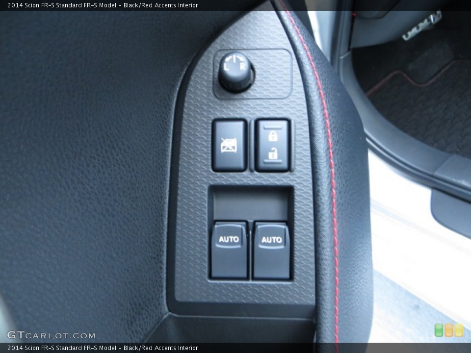 Black/Red Accents Interior Controls for the 2014 Scion FR-S  #89671167