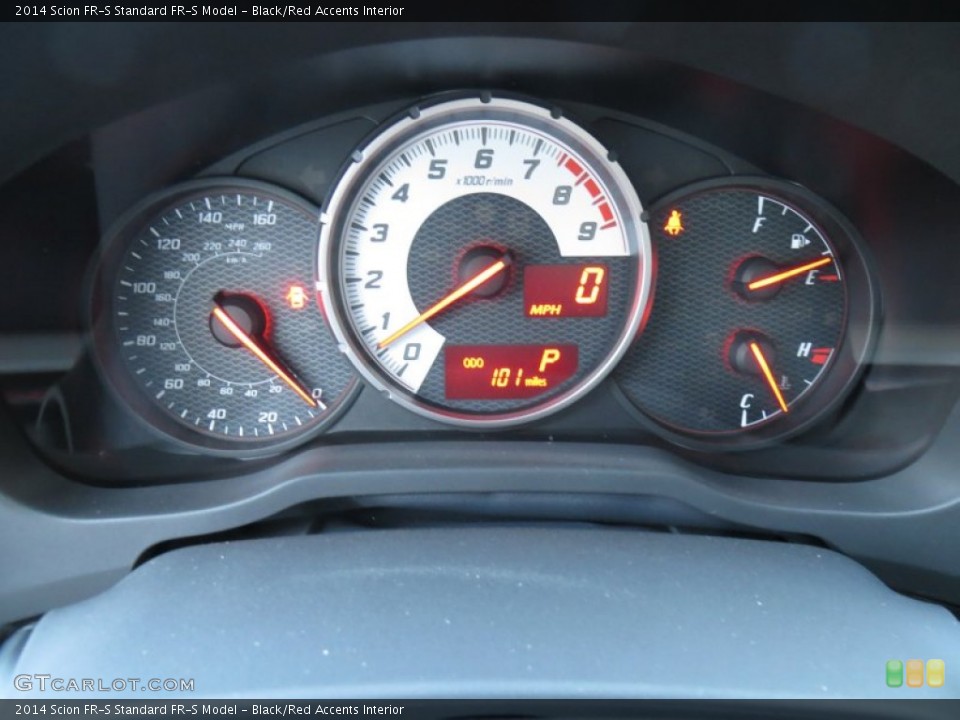 Black/Red Accents Interior Gauges for the 2014 Scion FR-S  #89671260
