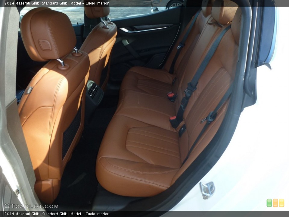 Cuoio Interior Rear Seat for the 2014 Maserati Ghibli  #89671383