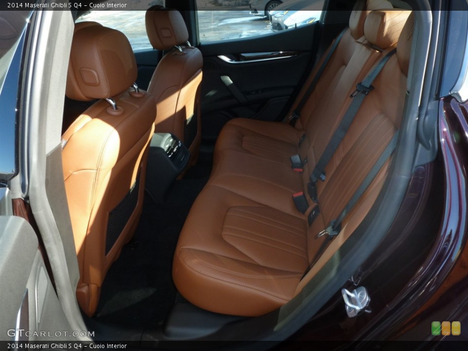 Cuoio Interior Rear Seat for the 2014 Maserati Ghibli S Q4 #89672016