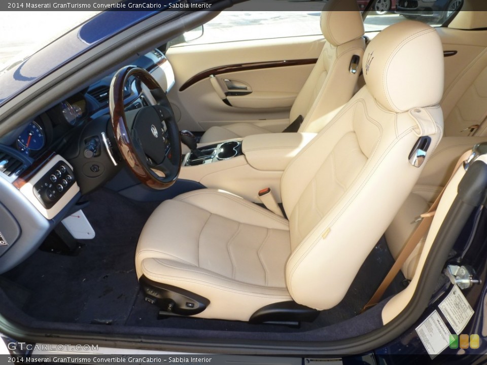 Sabbia Interior Photo for the 2014 Maserati GranTurismo Convertible GranCabrio #89672280