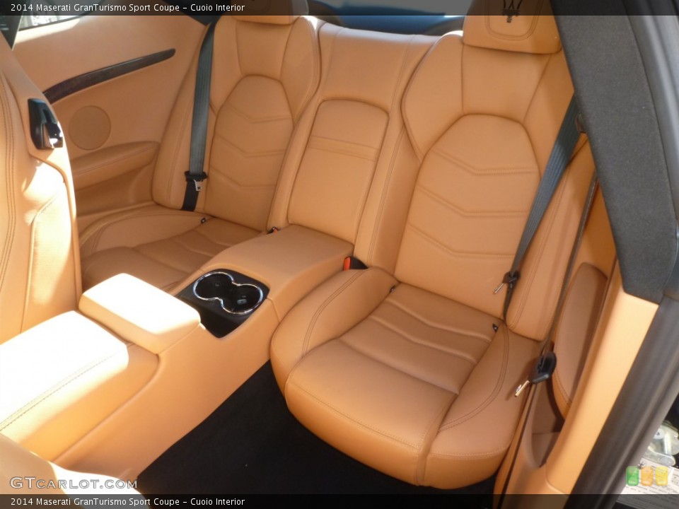 Cuoio Interior Rear Seat for the 2014 Maserati GranTurismo Sport Coupe #89672763