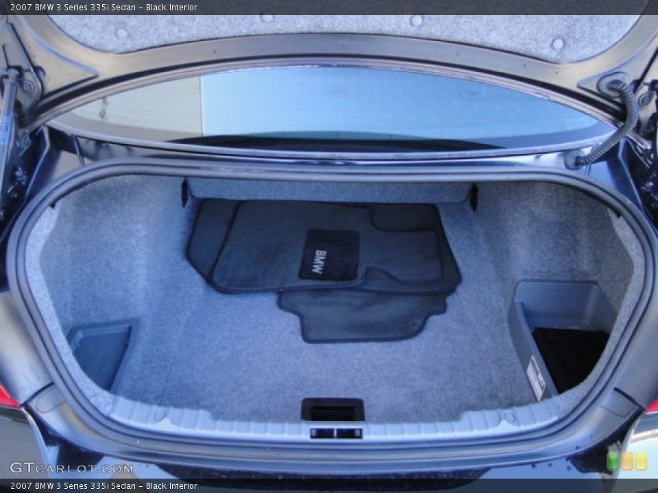 Black Interior Trunk for the 2007 BMW 3 Series 335i Sedan #89680539