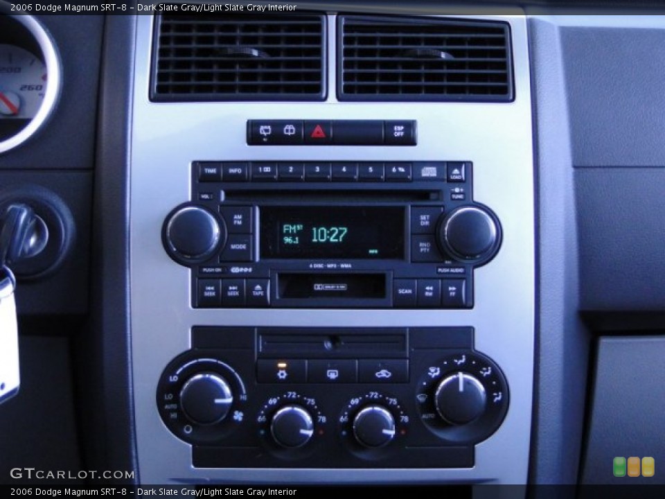 Dark Slate Gray/Light Slate Gray Interior Controls for the 2006 Dodge Magnum SRT-8 #89680882