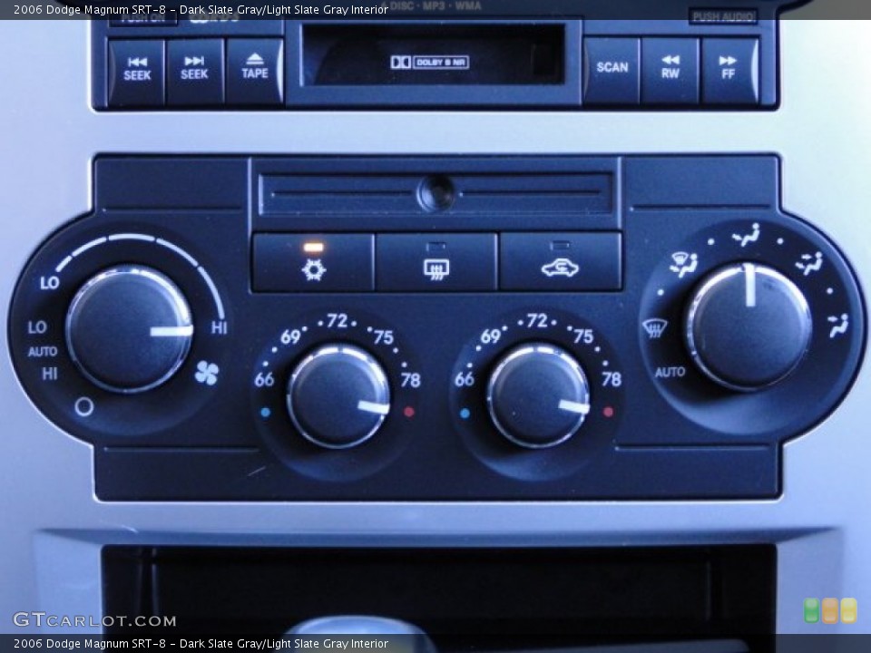 Dark Slate Gray/Light Slate Gray Interior Controls for the 2006 Dodge Magnum SRT-8 #89680926