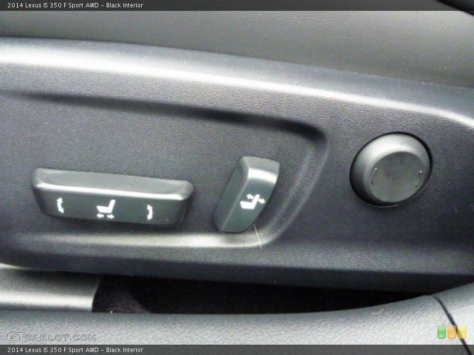 Black Interior Controls for the 2014 Lexus IS 350 F Sport AWD #89686425
