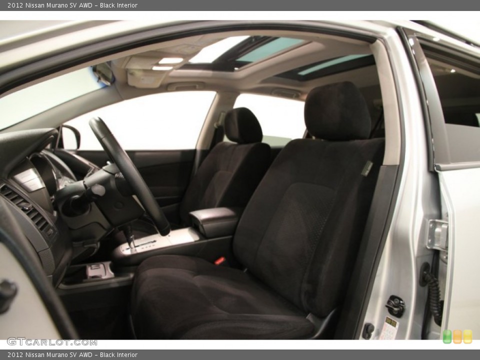 Black Interior Photo for the 2012 Nissan Murano SV AWD #89687568