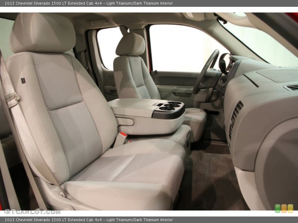 Light Titanium/Dark Titanium Interior Front Seat for the 2013 Chevrolet Silverado 1500 LT Extended Cab 4x4 #89688798