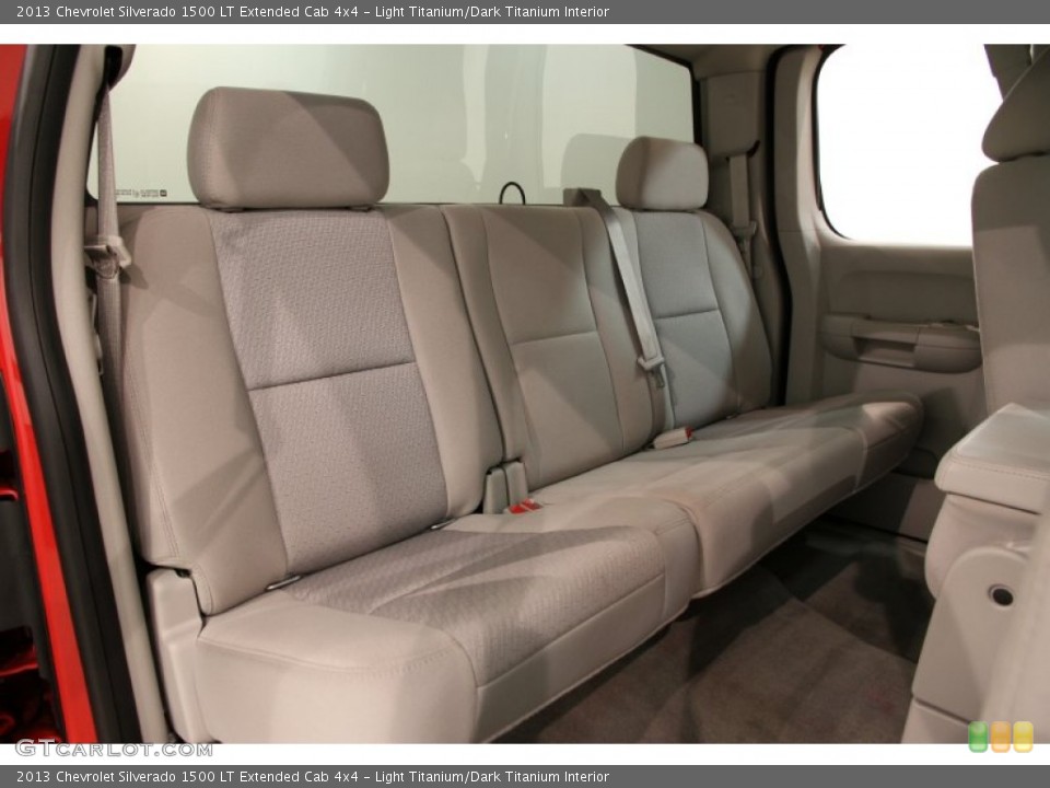 Light Titanium/Dark Titanium Interior Rear Seat for the 2013 Chevrolet Silverado 1500 LT Extended Cab 4x4 #89688822