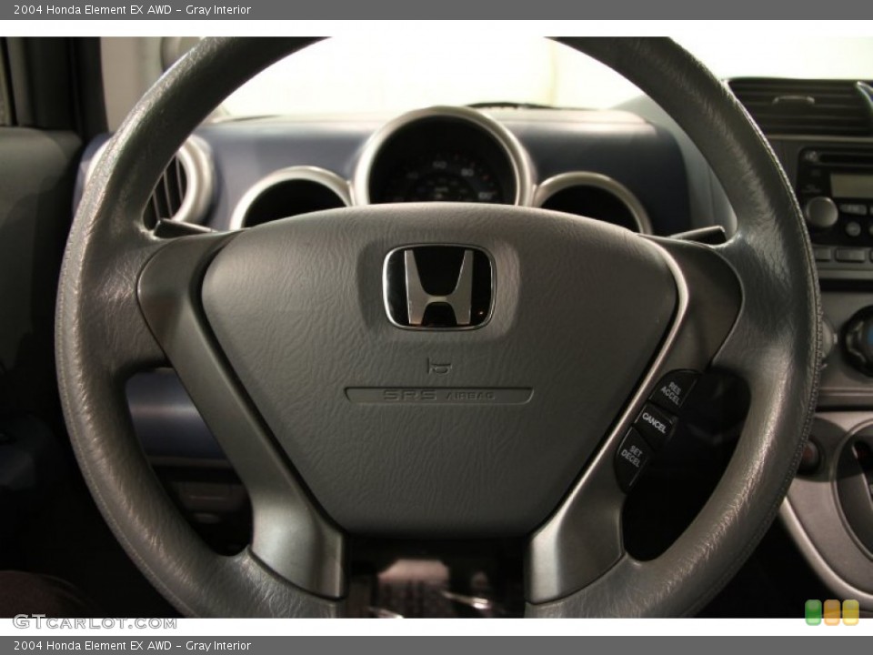 Gray Interior Steering Wheel for the 2004 Honda Element EX AWD #89689044