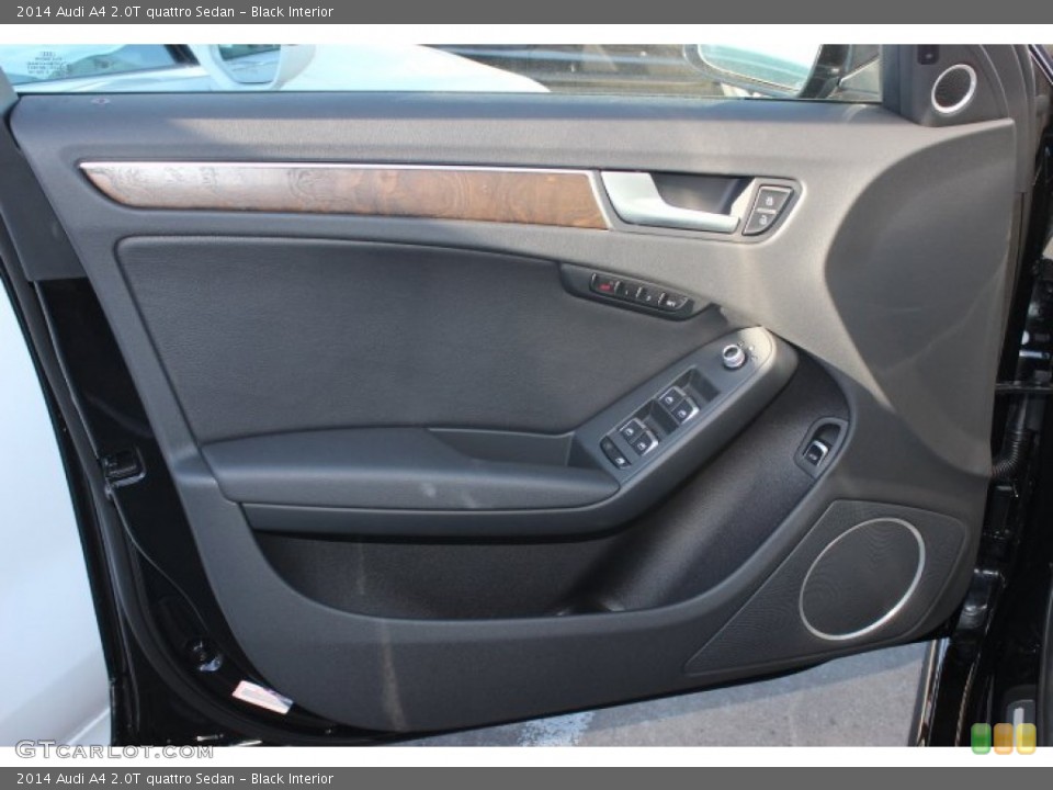 Black Interior Door Panel for the 2014 Audi A4 2.0T quattro Sedan #89690892