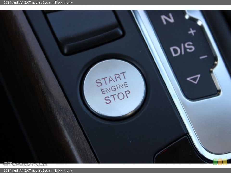 Black Interior Controls for the 2014 Audi A4 2.0T quattro Sedan #89691300