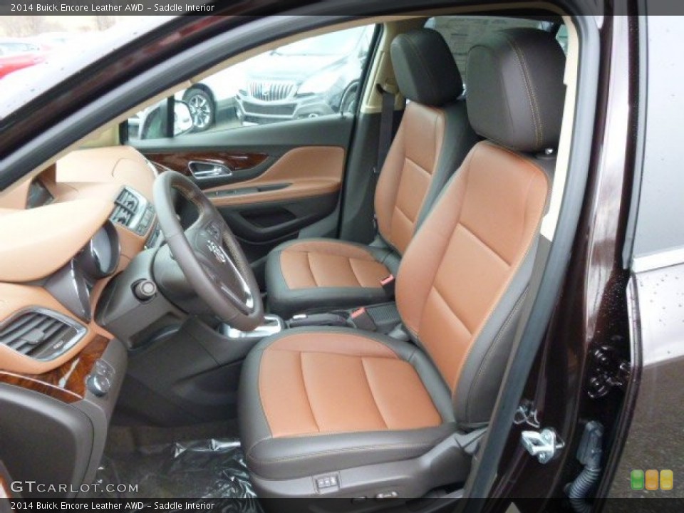Saddle Interior Photo for the 2014 Buick Encore Leather AWD #89691984
