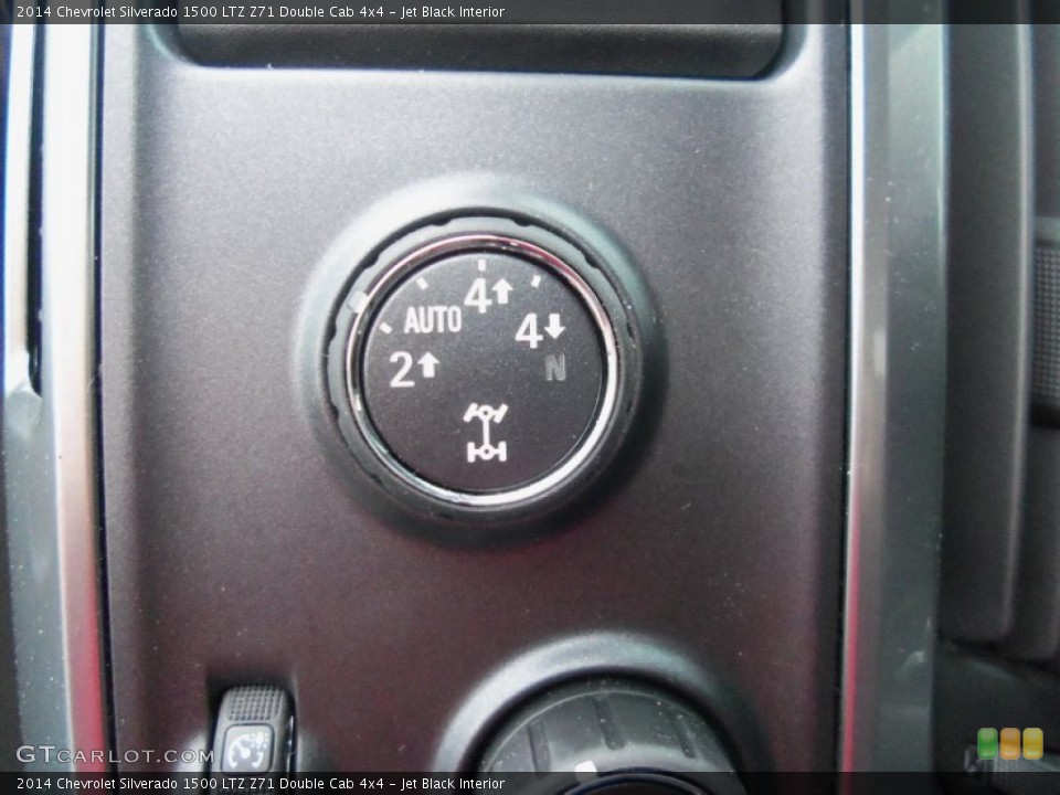 Jet Black Interior Controls for the 2014 Chevrolet Silverado 1500 LTZ Z71 Double Cab 4x4 #89692461