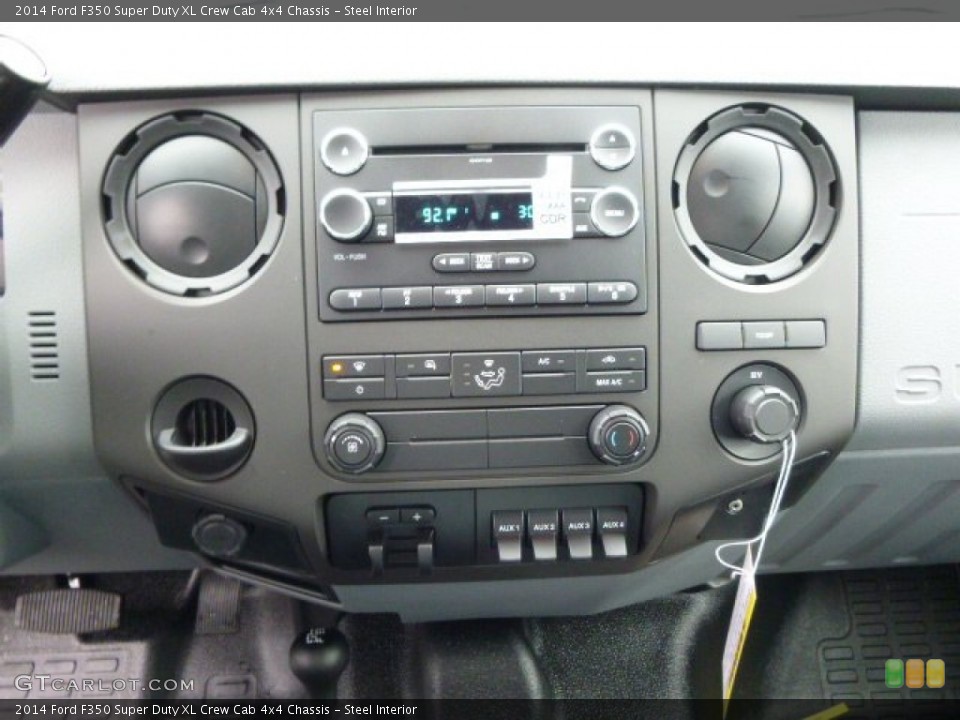 Steel Interior Controls for the 2014 Ford F350 Super Duty XL Crew Cab 4x4 Chassis #89694597