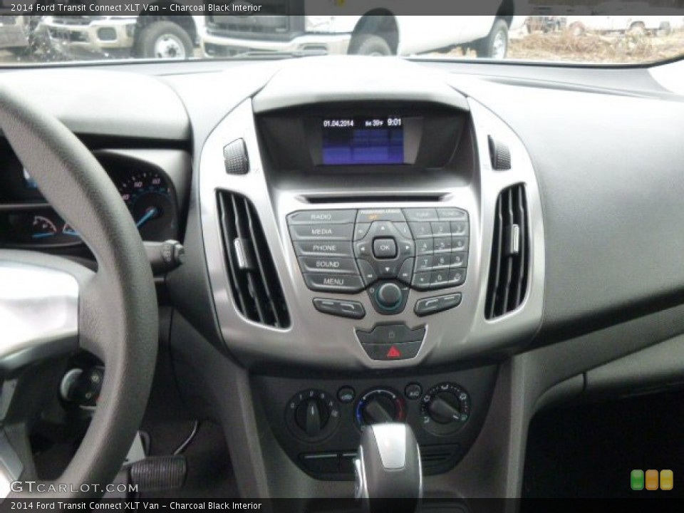 Charcoal Black Interior Controls for the 2014 Ford Transit Connect XLT Van #89696304
