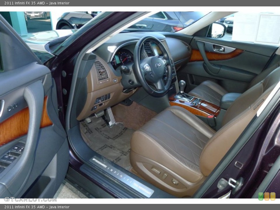 Java Interior Photo for the 2011 Infiniti FX 35 AWD #89699919