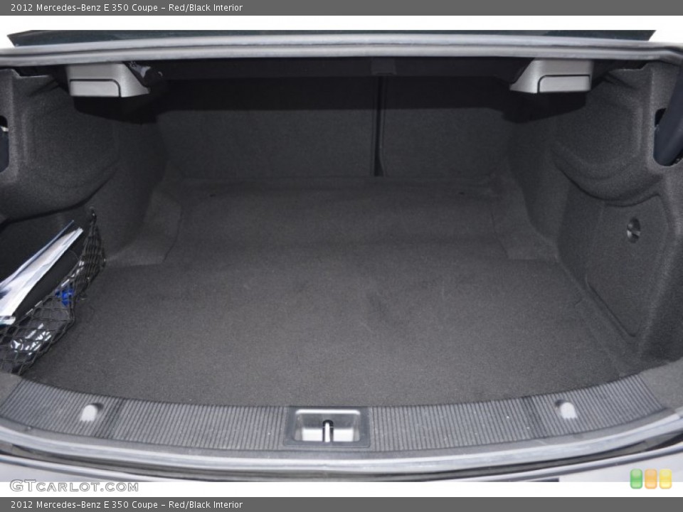 Red/Black Interior Trunk for the 2012 Mercedes-Benz E 350 Coupe #89701848