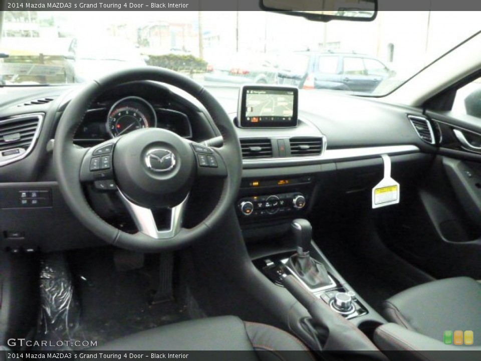 Black Interior Photo for the 2014 Mazda MAZDA3 s Grand Touring 4 Door #89705301