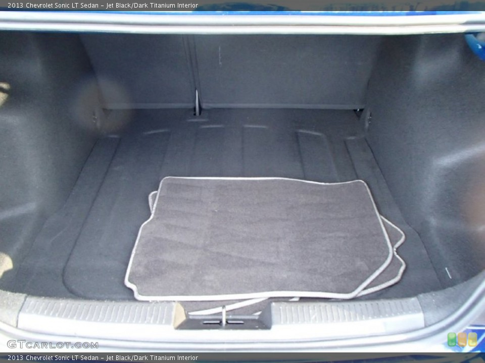 Jet Black/Dark Titanium Interior Trunk for the 2013 Chevrolet Sonic LT Sedan #89709453