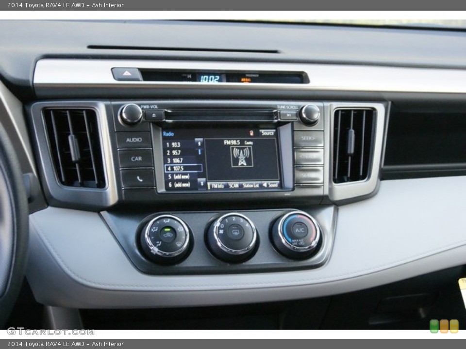 Ash Interior Controls for the 2014 Toyota RAV4 LE AWD #89710329