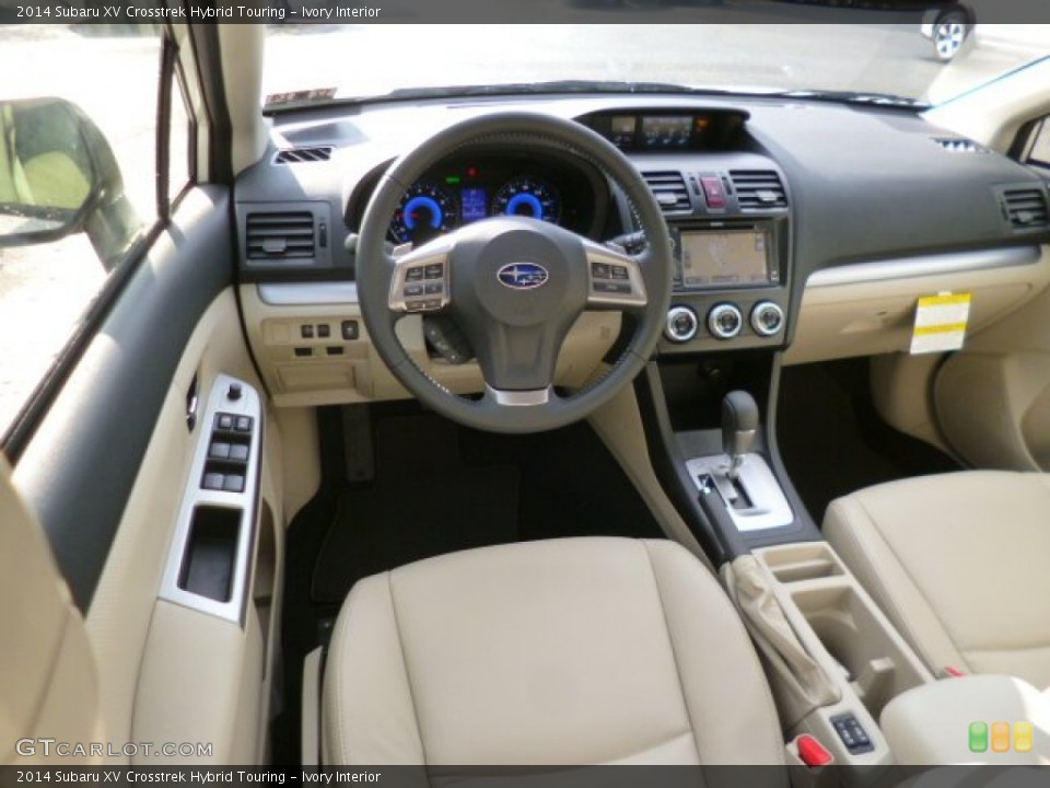 Ivory Interior Dashboard for the 2014 Subaru XV Crosstrek Hybrid Touring #89716621