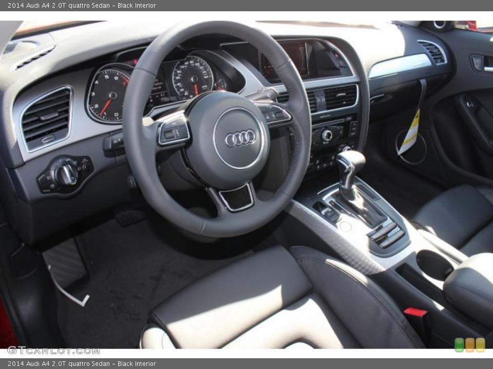 Black Interior Photo for the 2014 Audi A4 2.0T quattro Sedan #89717008