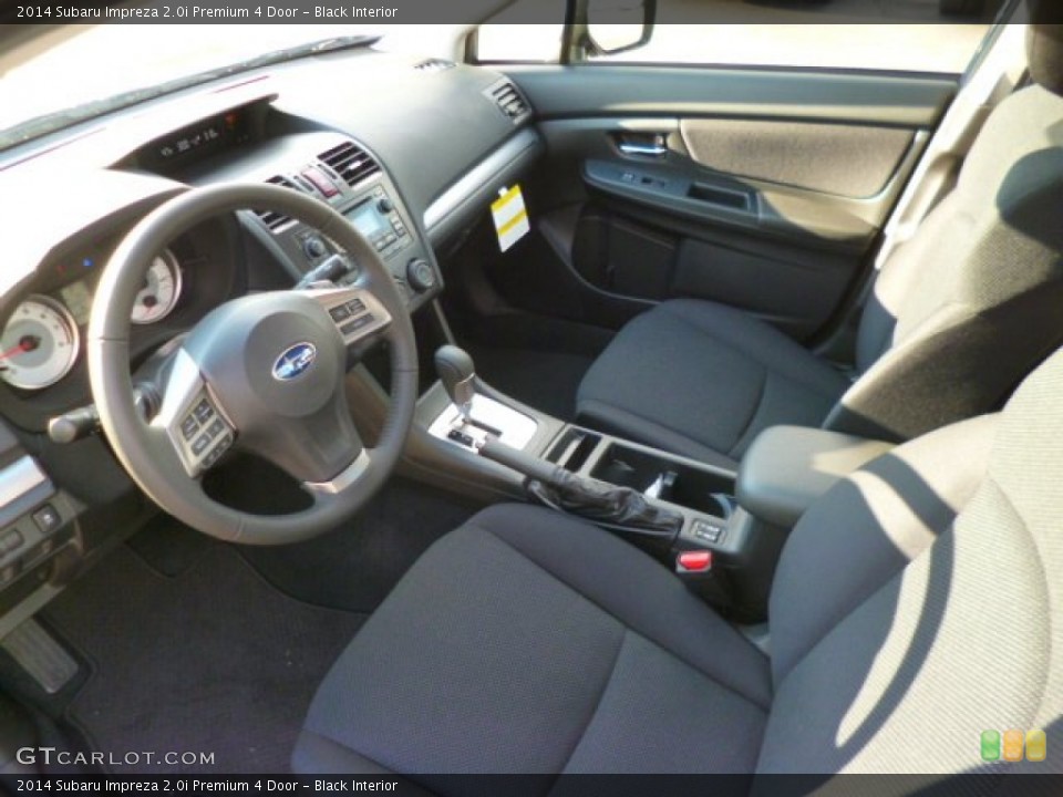 Black Interior Photo for the 2014 Subaru Impreza 2.0i Premium 4 Door #89718781