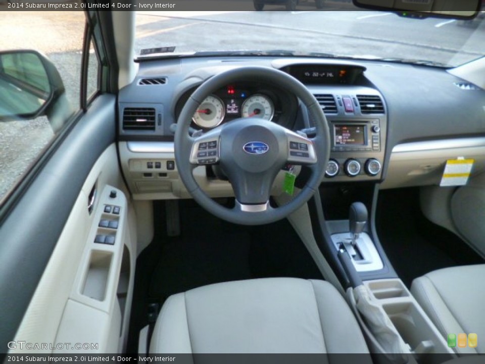 Ivory Interior Dashboard for the 2014 Subaru Impreza 2.0i Limited 4 Door #89719141