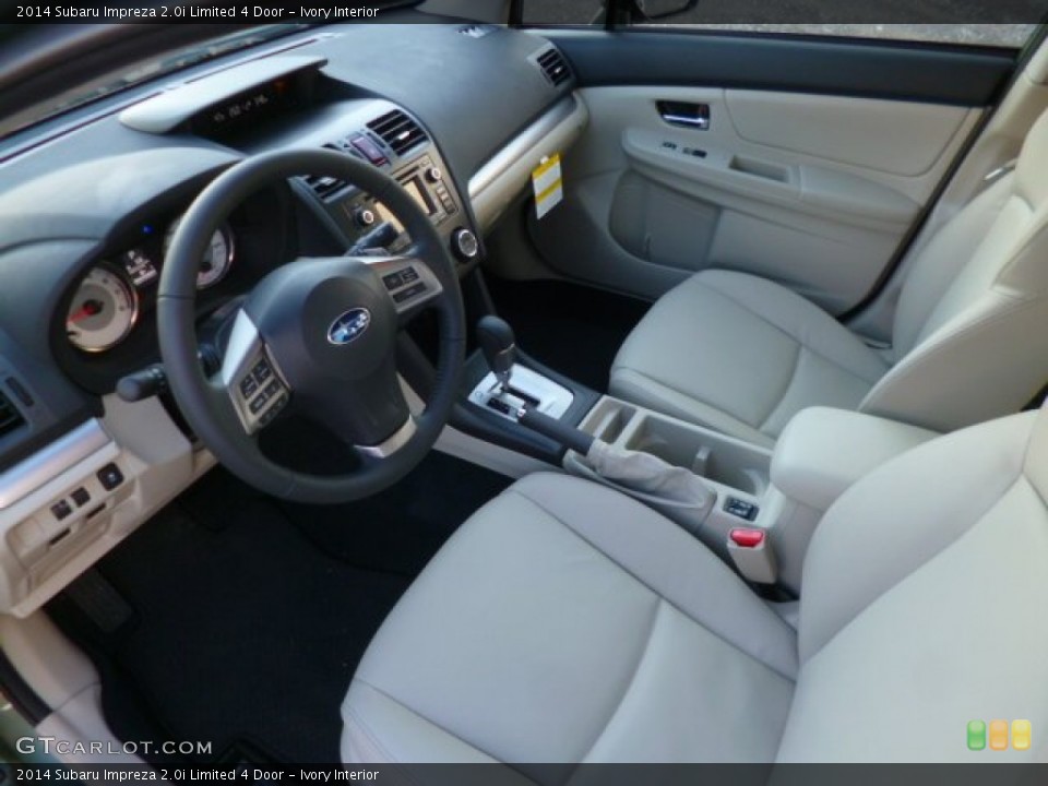 Ivory Interior Photo for the 2014 Subaru Impreza 2.0i Limited 4 Door #89719183