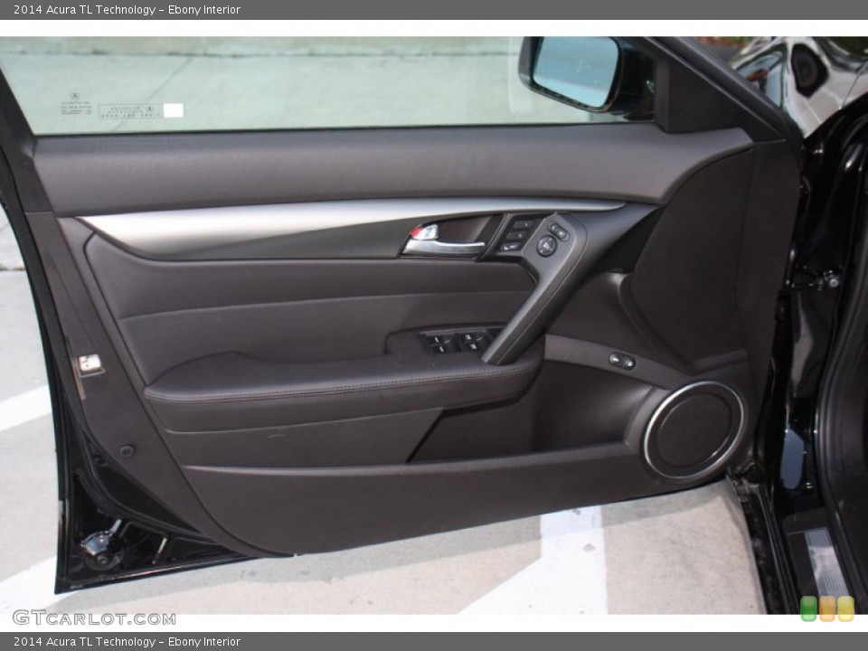 Ebony Interior Door Panel for the 2014 Acura TL Technology #89723181