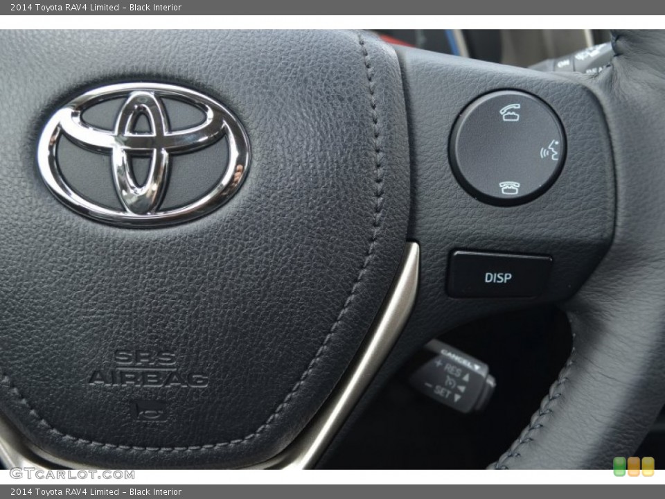 Black Interior Controls for the 2014 Toyota RAV4 Limited #89726020