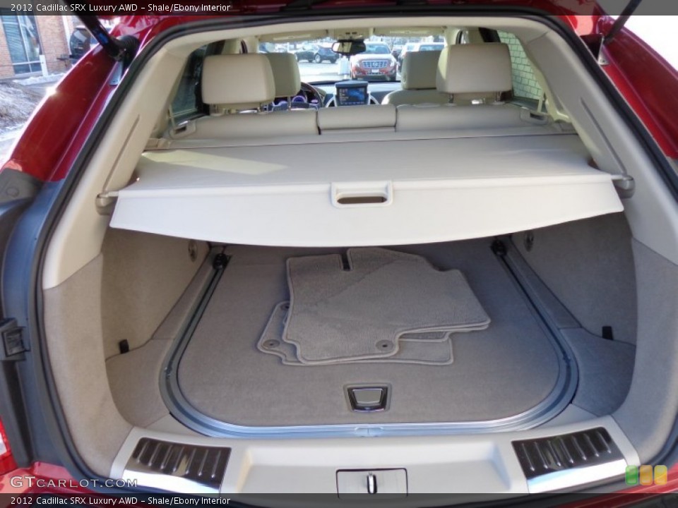 Shale/Ebony Interior Trunk for the 2012 Cadillac SRX Luxury AWD #89726911