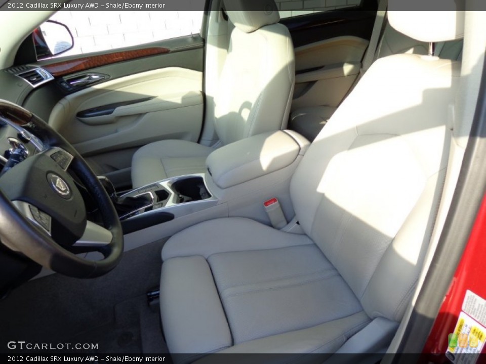 Shale/Ebony Interior Front Seat for the 2012 Cadillac SRX Luxury AWD #89726998