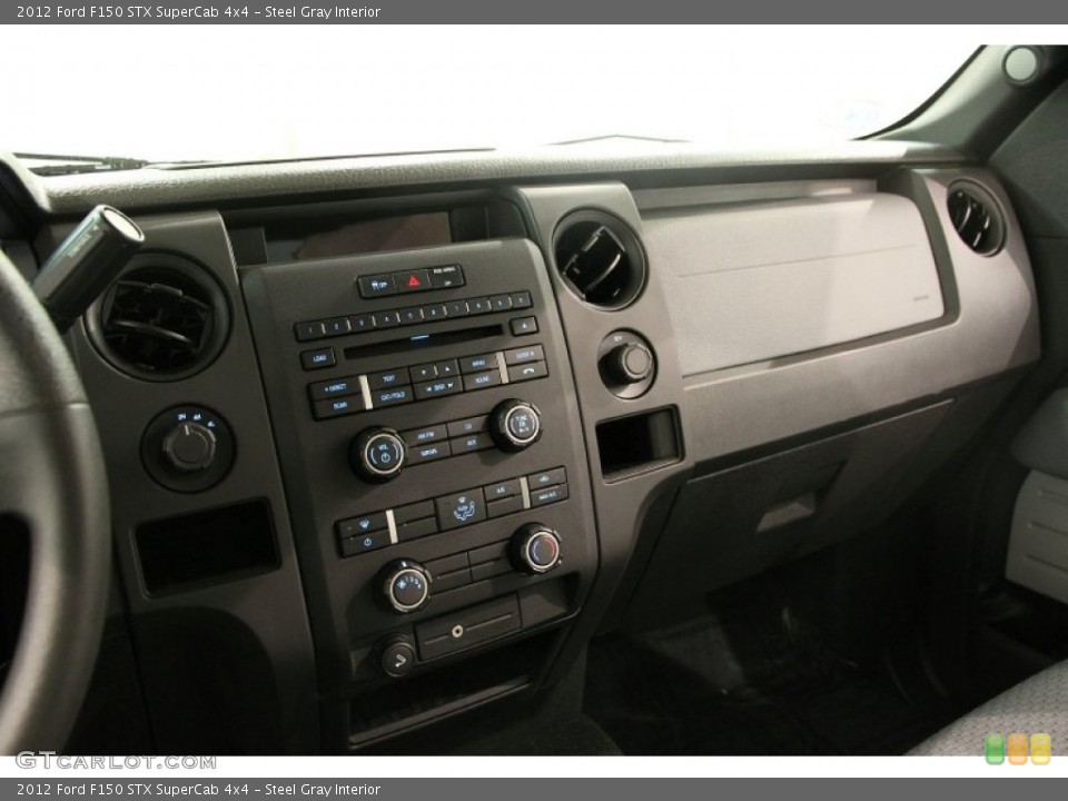 Steel Gray Interior Dashboard for the 2012 Ford F150 STX SuperCab 4x4 #89727706
