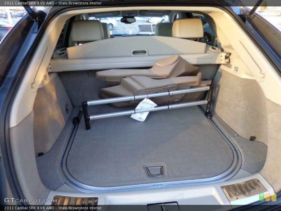 Shale/Brownstone Interior Trunk for the 2011 Cadillac SRX 4 V6 AWD #89728048