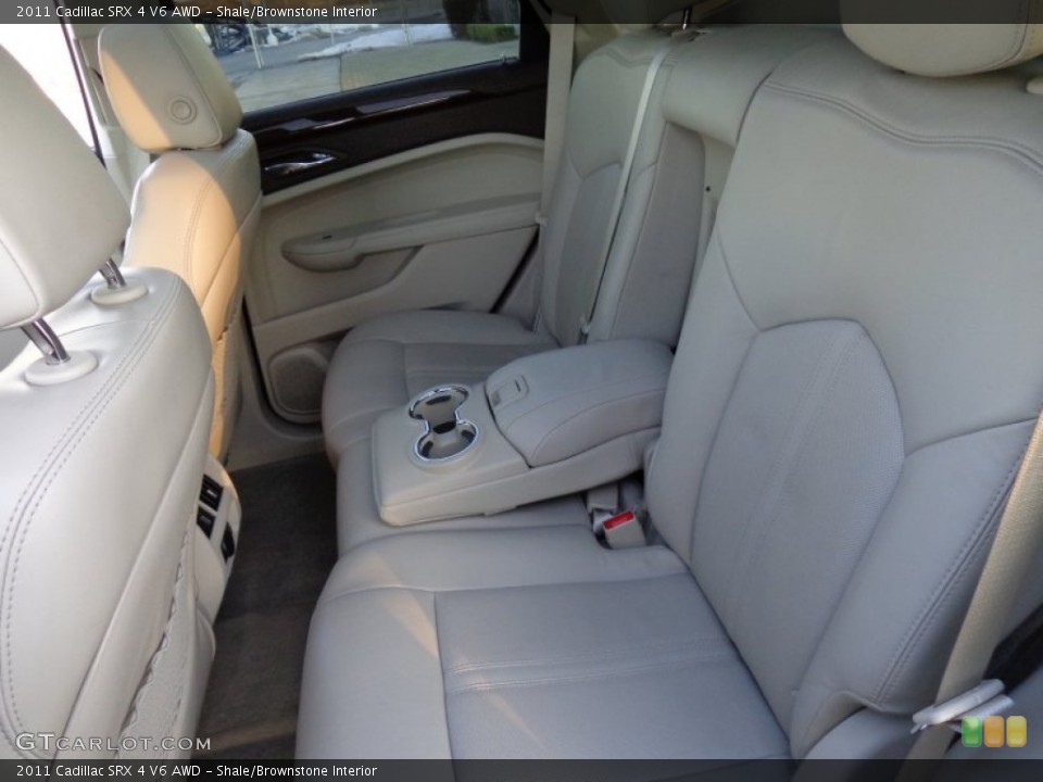 Shale/Brownstone Interior Rear Seat for the 2011 Cadillac SRX 4 V6 AWD #89728073