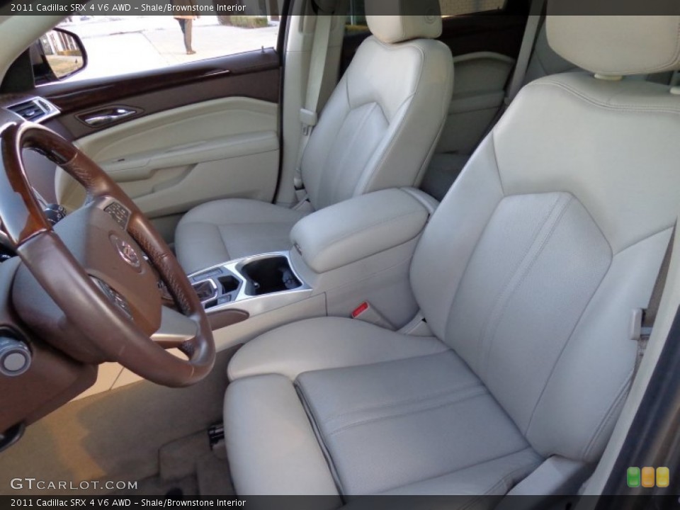 Shale/Brownstone Interior Front Seat for the 2011 Cadillac SRX 4 V6 AWD #89728141