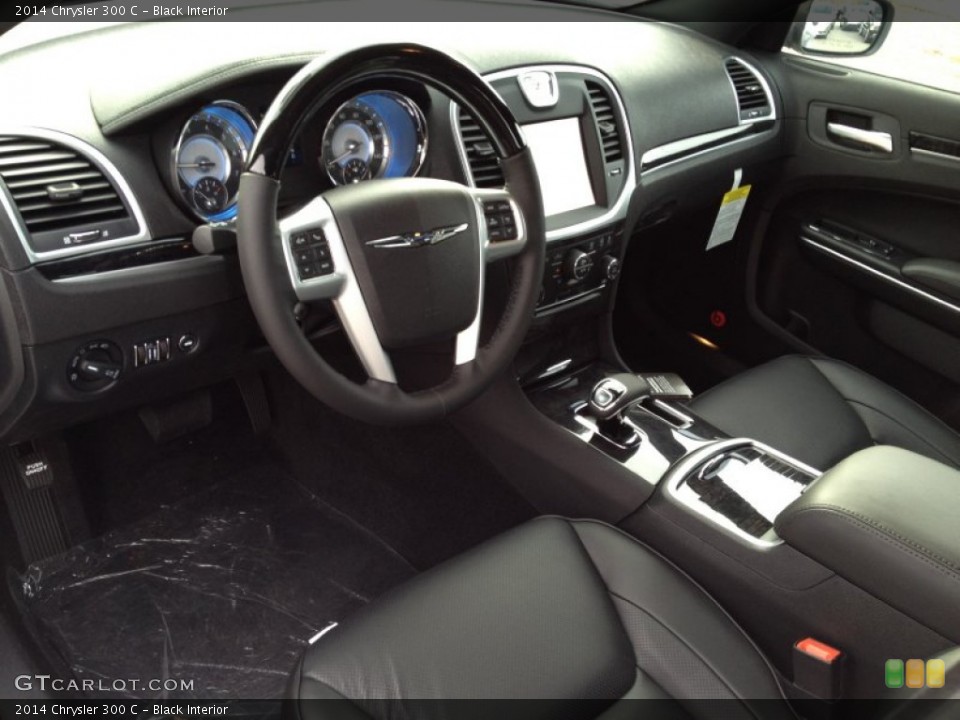 Black 2014 Chrysler 300 Interiors