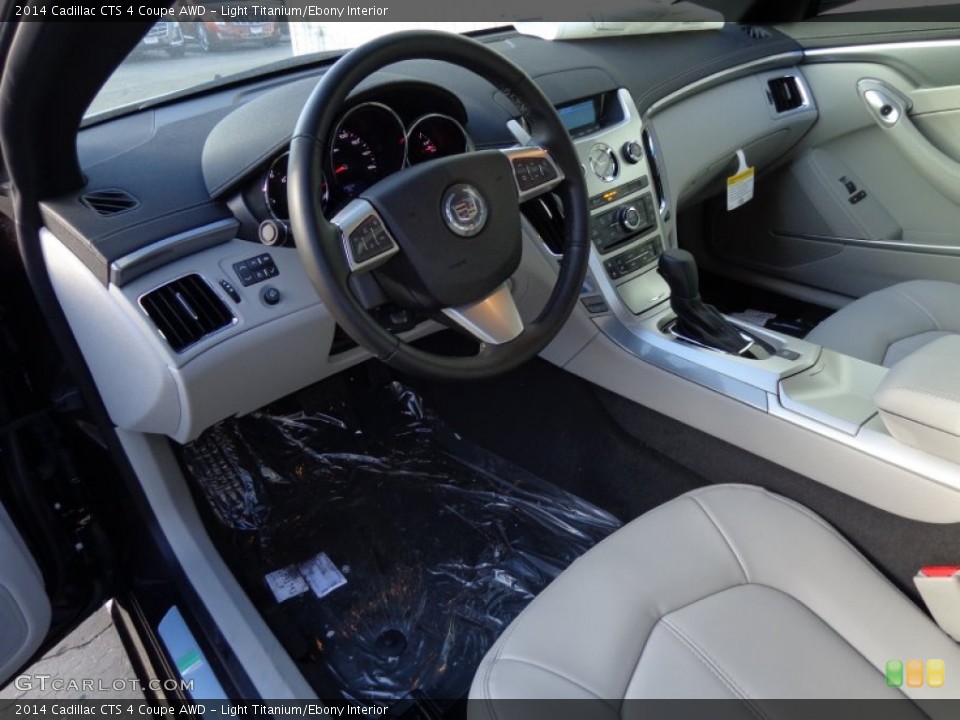 Light Titanium/Ebony Interior Prime Interior for the 2014 Cadillac CTS 4 Coupe AWD #89730232