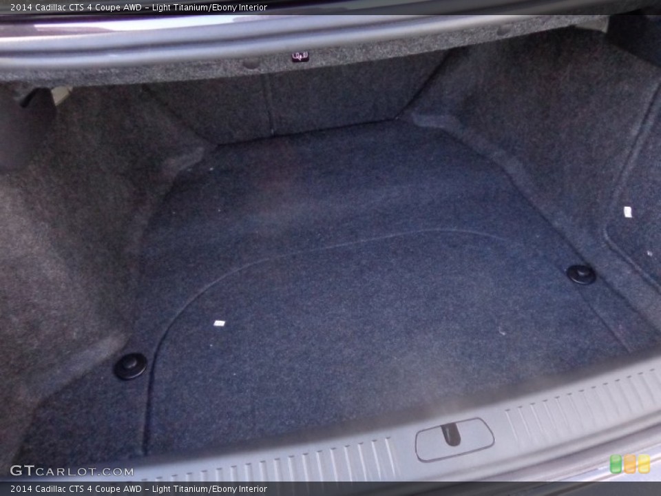 Light Titanium/Ebony Interior Trunk for the 2014 Cadillac CTS 4 Coupe AWD #89730322