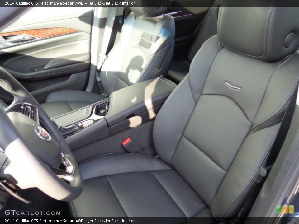 Jet Black/Jet Black Interior Front Seat for the 2014 Cadillac CTS Performance Sedan AWD #89731438