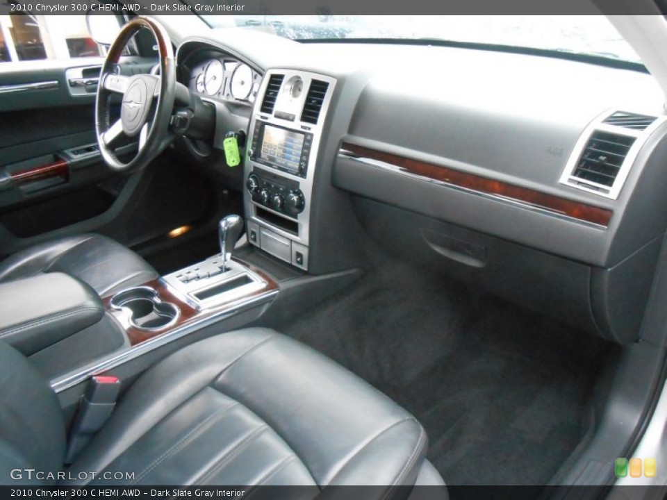 Dark Slate Gray Interior Dashboard for the 2010 Chrysler 300 C HEMI AWD #89731474